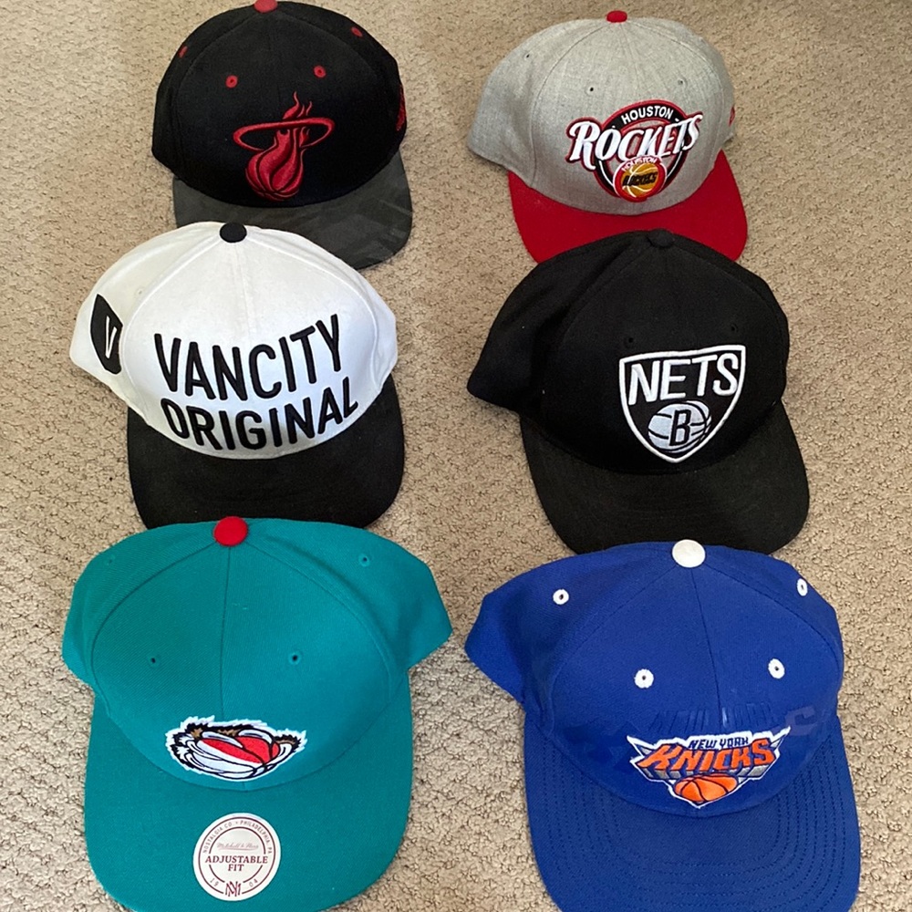 MLB NBA caps